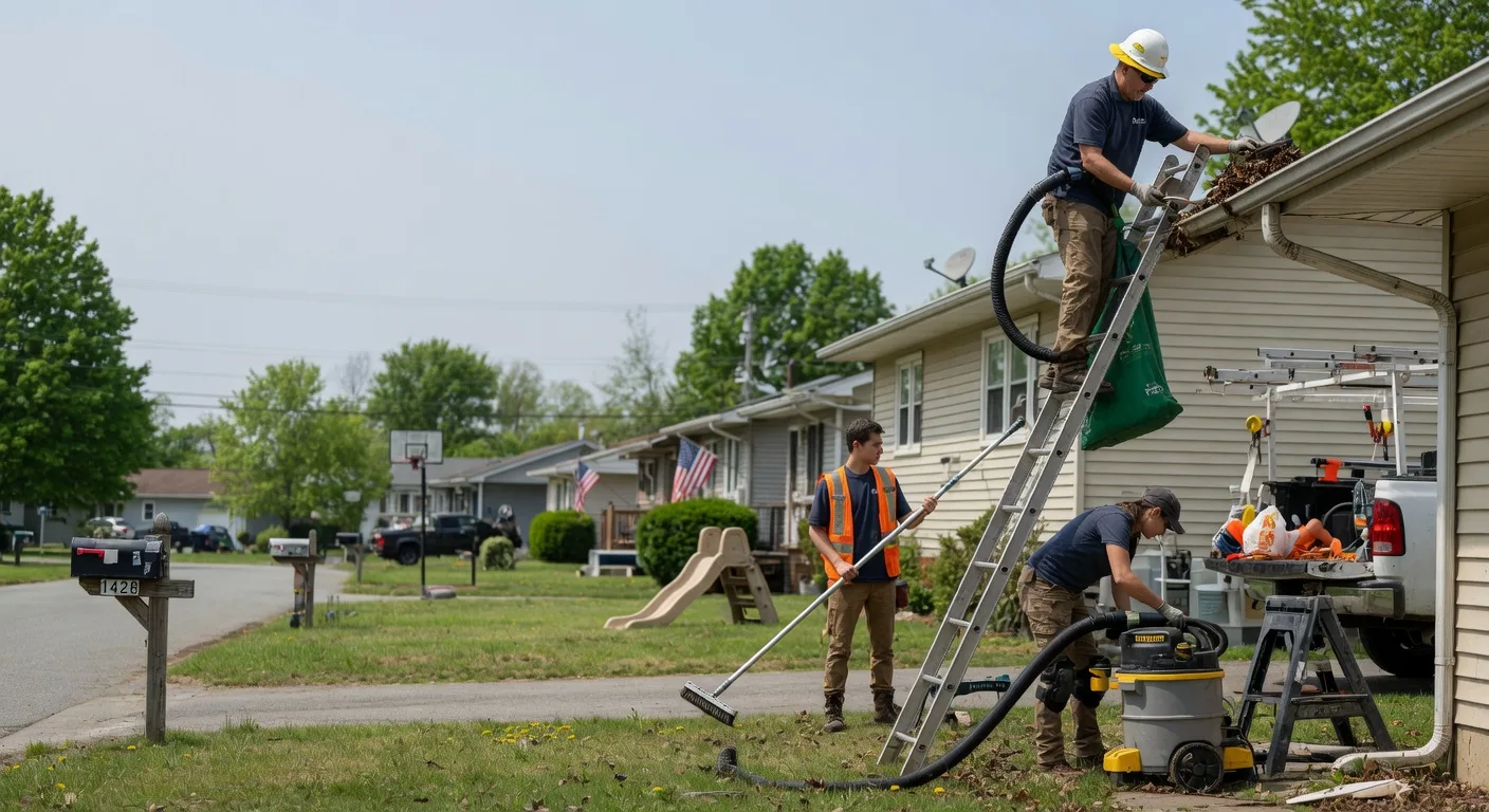 Gutter Installation in Versailles, IL near me